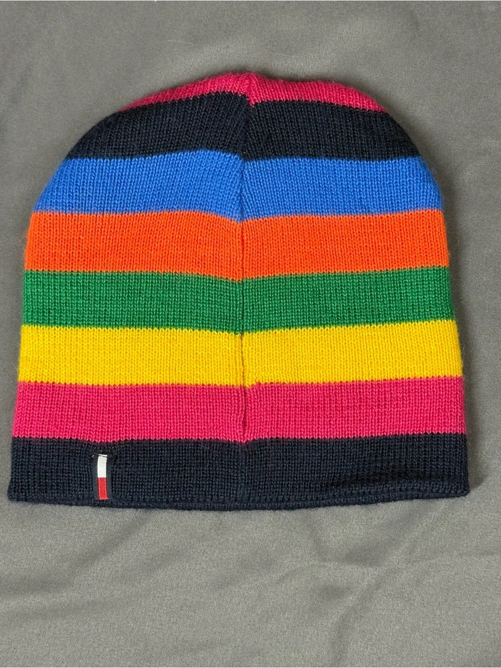 Tommy Hilfiger Kids Multicolor Striped Knit Beanie